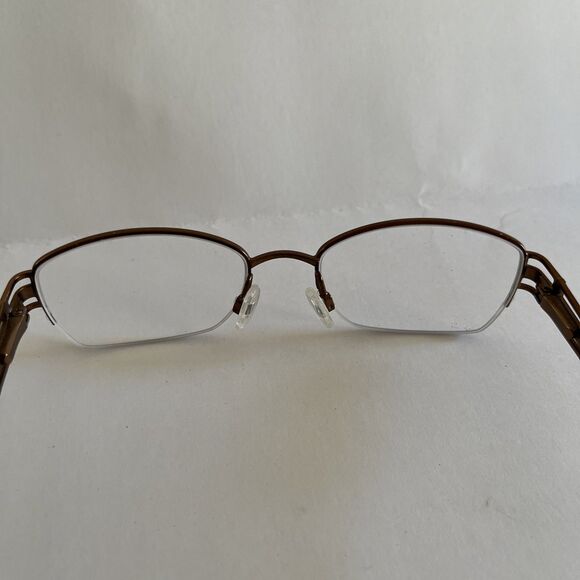 Elle Eyeglasses EL18779 Designer Frames Only Brown 50-18-135 - Picture 6 of 6